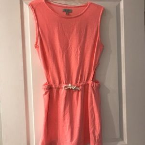 Hot pink Zara cover up dress